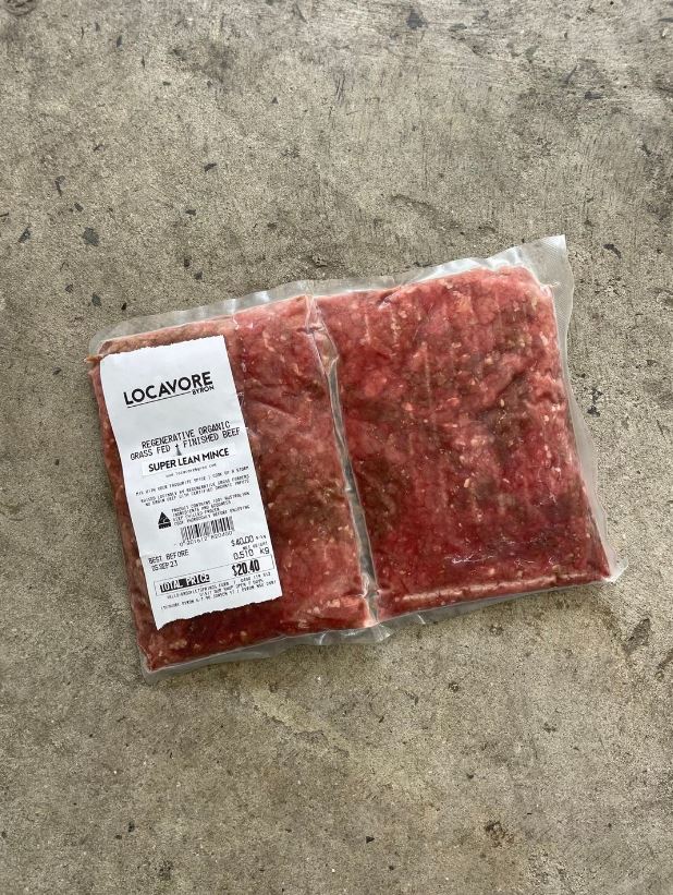 BEEF MINCE (clean + lean) - 500g